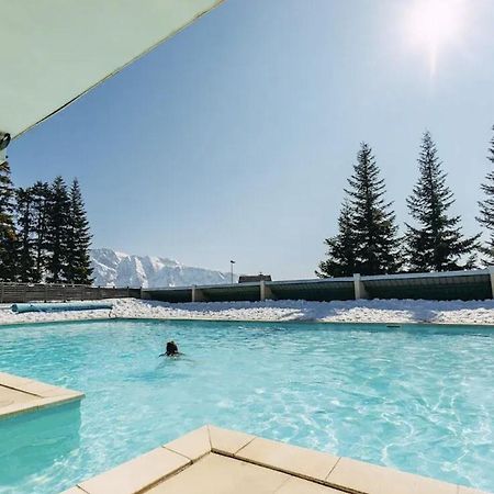 Charmant Appartement Confortable Pour 6 Personnes 40M2 Pied Pistes, Piscine, Wifi, Parking Chamrousse Dış mekan fotoğraf