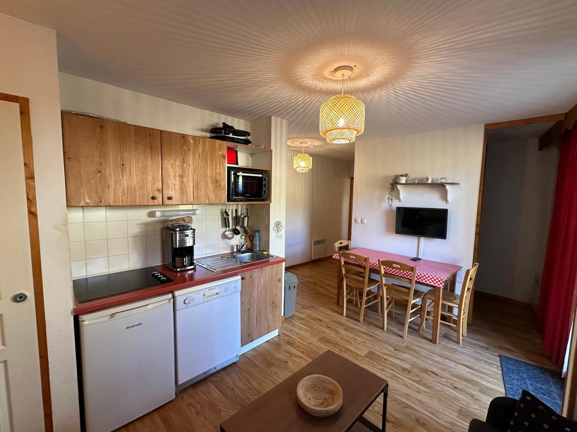 Charmant Appartement Confortable Pour 6 Personnes 40M2 Pied Pistes, Piscine, Wifi, Parking Chamrousse Dış mekan fotoğraf